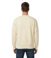 Aries Widder Premium Tempel Herren Sweatshirt Sweatshirt mit einzigartigem Logo-Print Alabaster