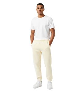 Aries Premium Temple Jogging Pants: High-quality streetwear look with drawstring and elasticated leg openings, alabaster.