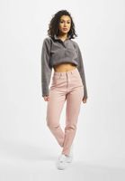 Vaqueros mom de conjunto Riot de Missguided en rosa