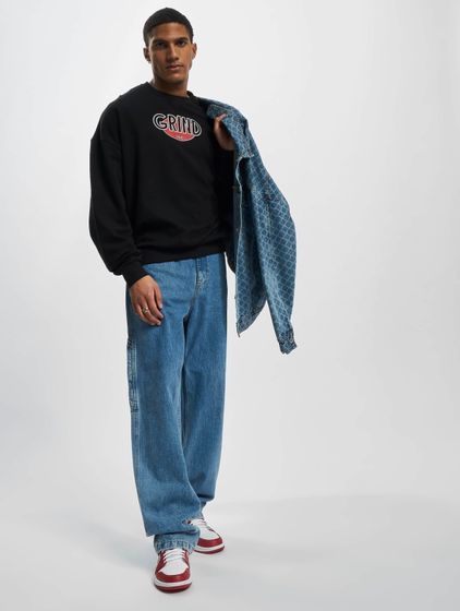GRIND Inc Logo R-Neck Pullover black
