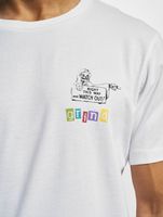 GRIND Inc This Way R-Ausschnitt T-Shirt weiß