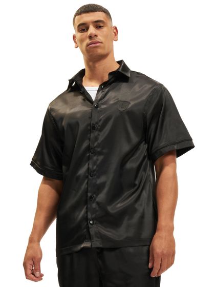 Camicia Gomorrha Du Maroc in raso nera