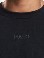 HALO Graphic Crew Neck Sweater Black