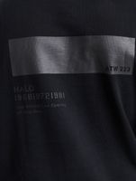 HALO Graphic Crew Neck Sweater Black