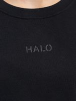 HALO Graphic Crew Neck Sweater Black