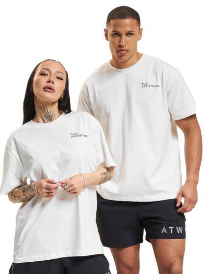 HALO logo graphic t-shirts marshmallow/marshmallow