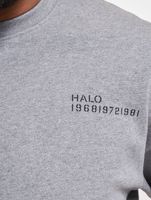 Sweat-shirt ras du cou essentiel HALO gris chiné Sweat-shirt ras du cou essentiel HALO gris chiné
