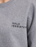 Sweat-shirt ras du cou essentiel HALO gris chiné Sweat-shirt ras du cou essentiel HALO gris chiné