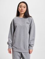 Sweat-shirt ras du cou essentiel HALO gris chiné Sweat-shirt ras du cou essentiel HALO gris chiné