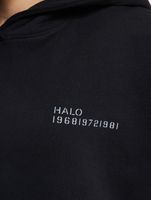 Sweat à capuche essentiel HALO noir Sweat à capuche essentiel HALO noir