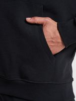 Sweat à capuche essentiel HALO noir Sweat à capuche essentiel HALO noir