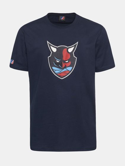 European League Of Football Hamburg Sea Devils Iconic T-Shirt navy blue