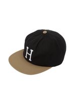 Casquettes snapback HUF Set Classic H 6 panneaux noires