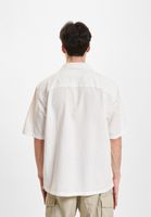 Edwin Leo short-sleeved shirt whisper white
