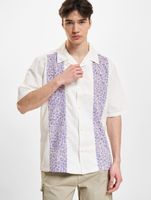 Edwin Leo short-sleeved shirt whisper white