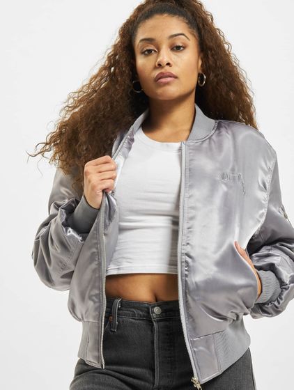 NO LOVE Old Bomber Bomber Jacket blu