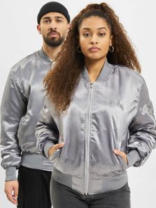 NO LOVE Old Bomber Bomber Jacket blu