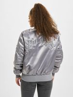 NO LOVE Old Bomber Bomber Jacket blu