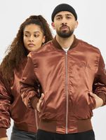 NO LOVE Old Bomber bomber marrone