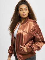 NO LOVE Old Bomber bomber marrone