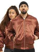 NO LOVE Old Bomber bomber marrone