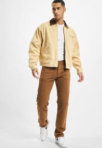 NO LOVE canvas denim jacket beige