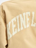 Veste en jean beige NO LOVE