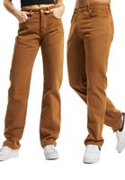 NO LOVE Loosefit Denim Marrón Medio