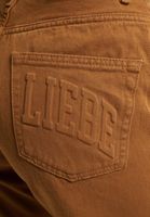 NO LOVE Loosefit Denim Marrón Medio