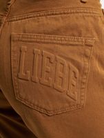 NO LOVE Loosefit Denim Marrón Medio