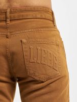 NO LOVE Loosefit Denim Marrón Medio