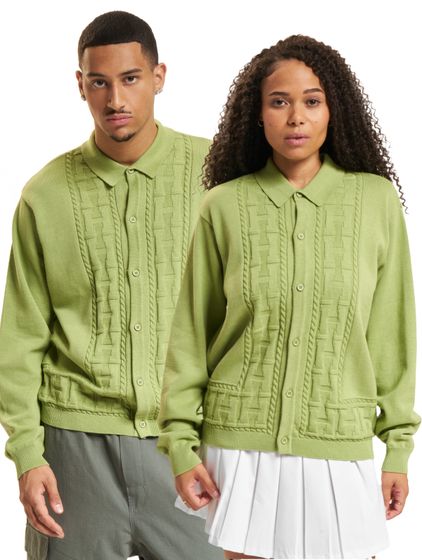 HUF Towner Cardigans Pistachio
