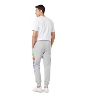 Pantaloni da jogging 3D da uomo Helmut Lang Vapor Heather Modern Designer Piece Grigio