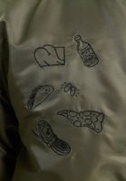 Giacca bomber The Hundreds Waves verde