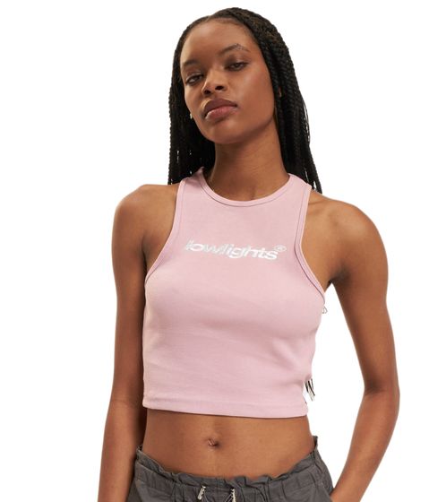 Low Lights Studios Basic Crop Top rosa