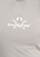 Low Lights Studios Superstar Crop Top gris clair gris clair Low Lights Studios Superstar Crop Top gris clair gris clair