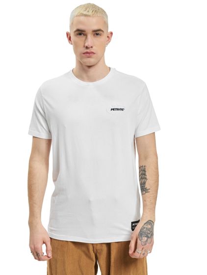 Petrol Industries Basic T-Shirt weiß