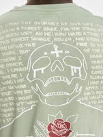 Camiseta verde con calavera del Sexto de Junio