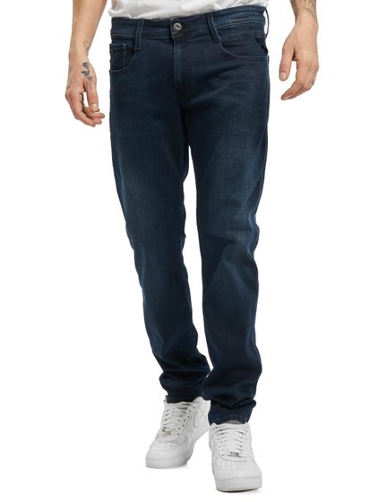 REPLAY Anbass Schmal geschnittene Jeans in Indigoblau