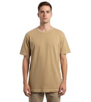 Camiseta unisex de manga corta y cuello redondo James Perse, color crema
