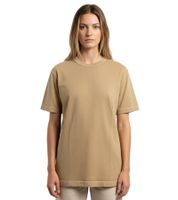 Camiseta unisex de manga corta y cuello redondo James Perse, color crema