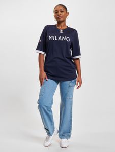 European League Of Football Milano Seamen Authentic Game jersey navy blue