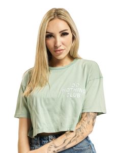 On Vacation Short Do Nothing Club T-Shirt green