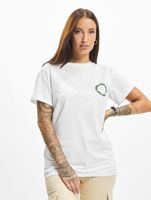 On Vacation Women's Circle T-Shirt white