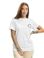 On Vacation Women's Circle T-Shirt white