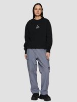 HUF Set Triple Triangle Crew Neck Sweater Black HUF Set Triple Triangle Crew Neck Sweater Black
