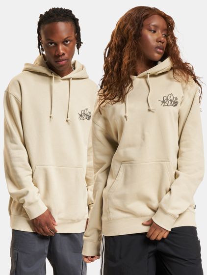 HUF Glow Hoodie stone
