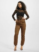 Missguided Oversized Twill Paperbag Cargo Cargo brown