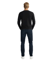 Petrol Industries Riley-5806 Herren Jeans Straight Fit Jeans in der Farbe dunklem Stein