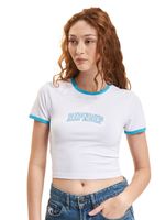 T-shirt blanc à manches courtes Rip N Dip Team Spirit T-shirt blanc à manches courtes Rip N Dip Team Spirit